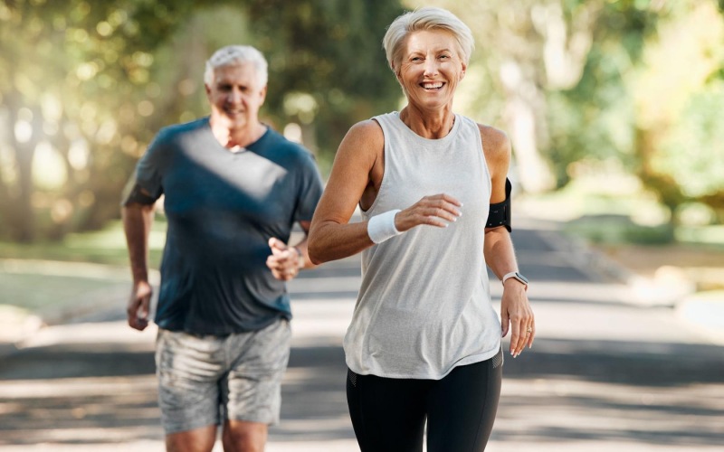 Find your perfect fit at Aspendale Northglenn a man and woman running