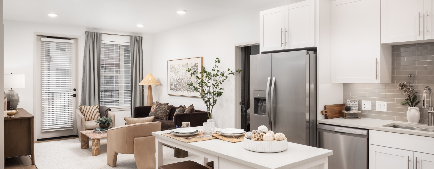 Wide open living areas perfect for entertaining